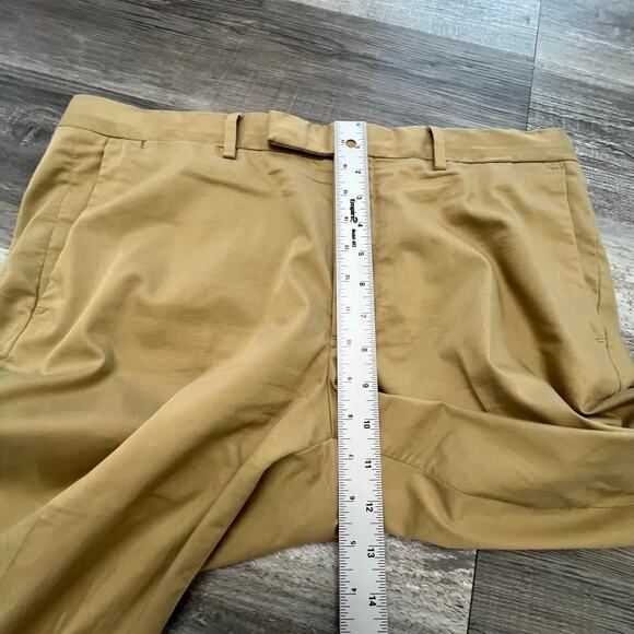 Polo Ralph Lauren Tan Mens 34x28 Stretch Straight Fit Flat Front Slacks Pants - Picture 9 of 15